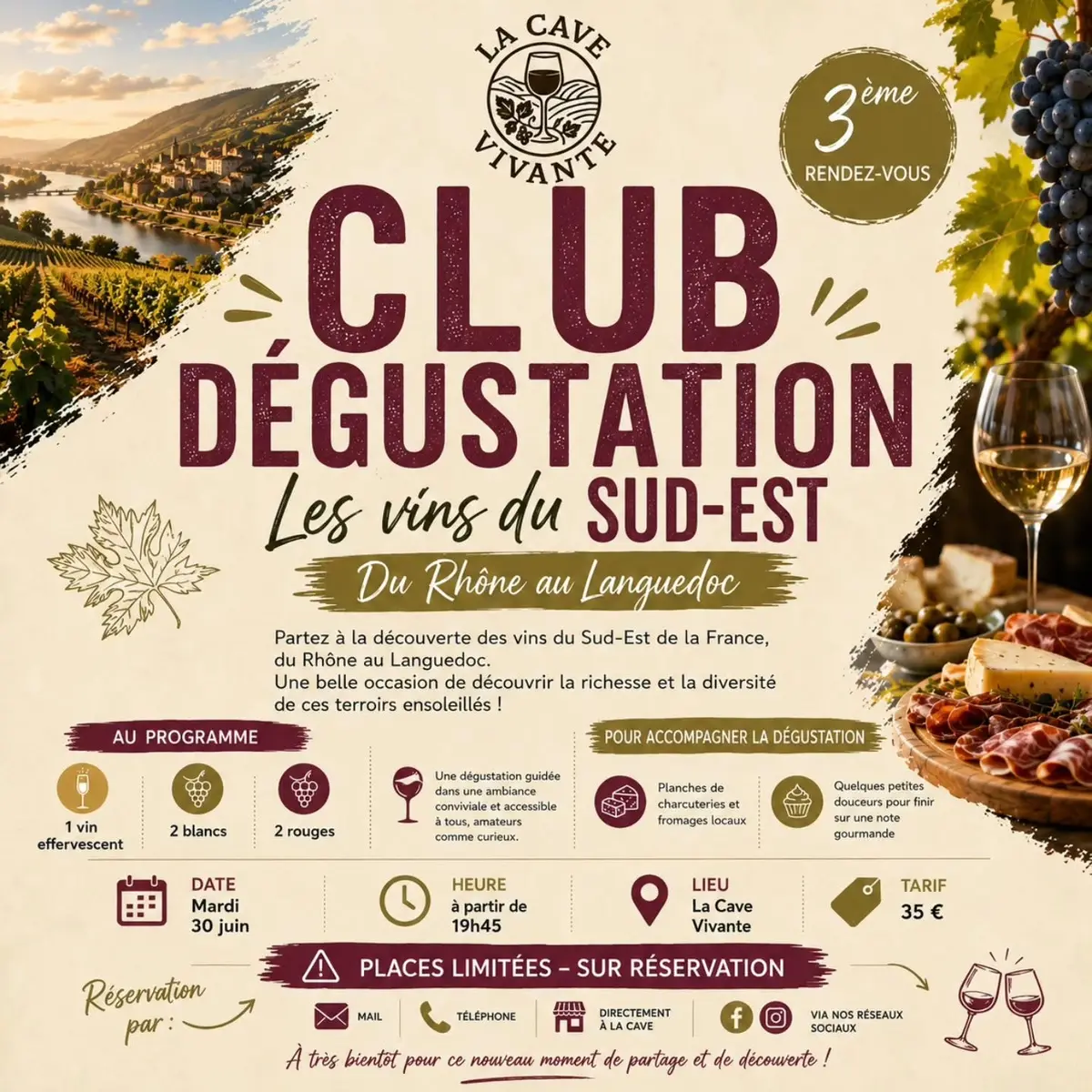 Club dégustation - Les vins du Sud-Est