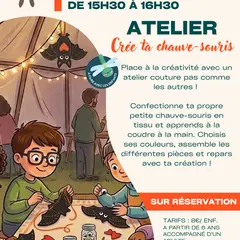 Club des curieux - Crée ta chauve souris