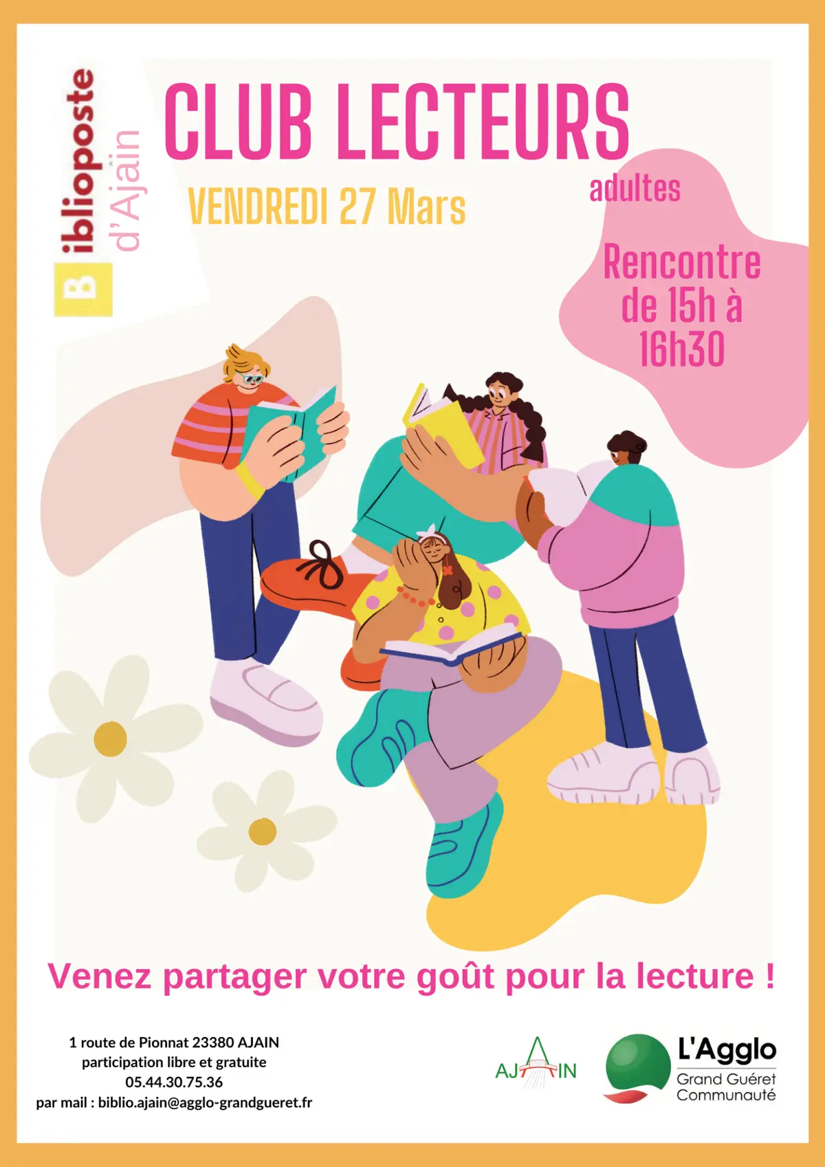 Club des lecteurs adultes