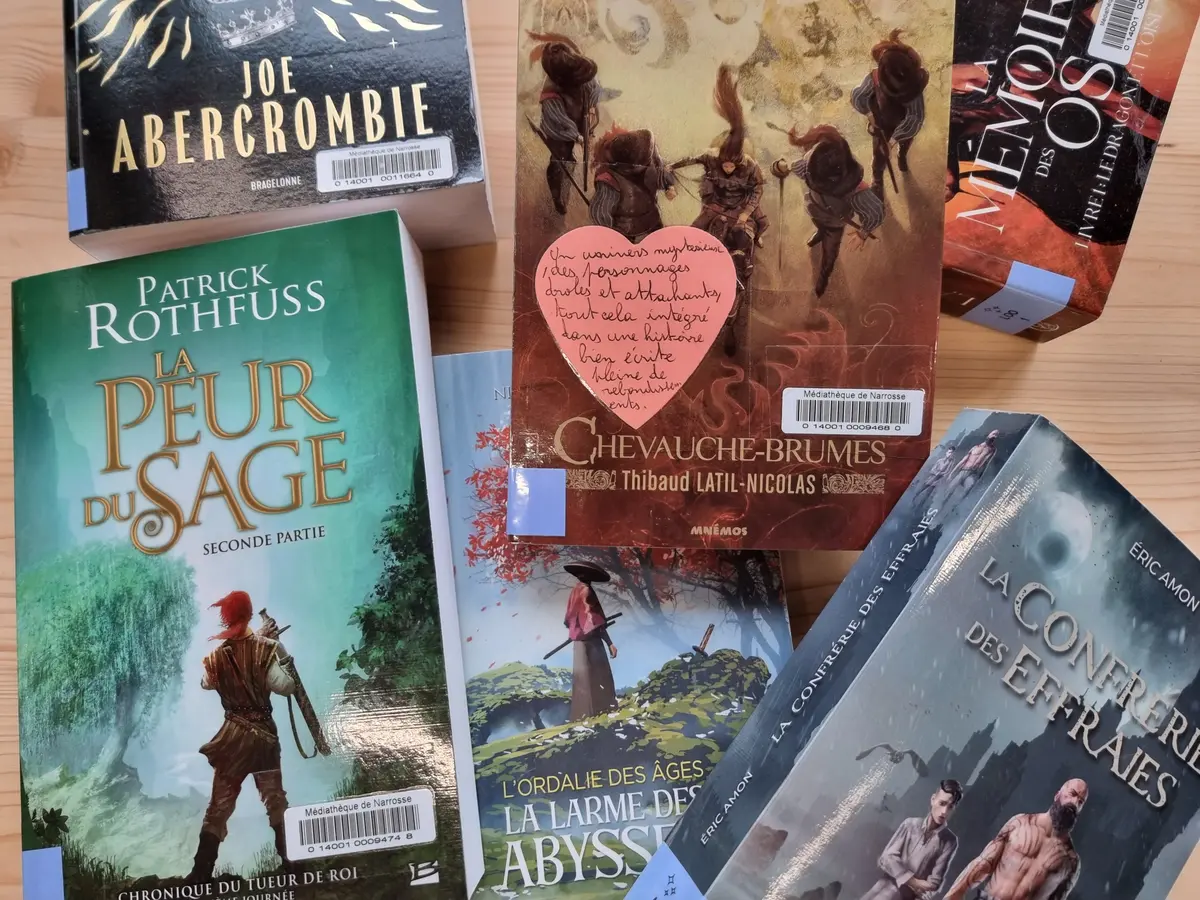 Club des Mardis lectures spécial Fantasy