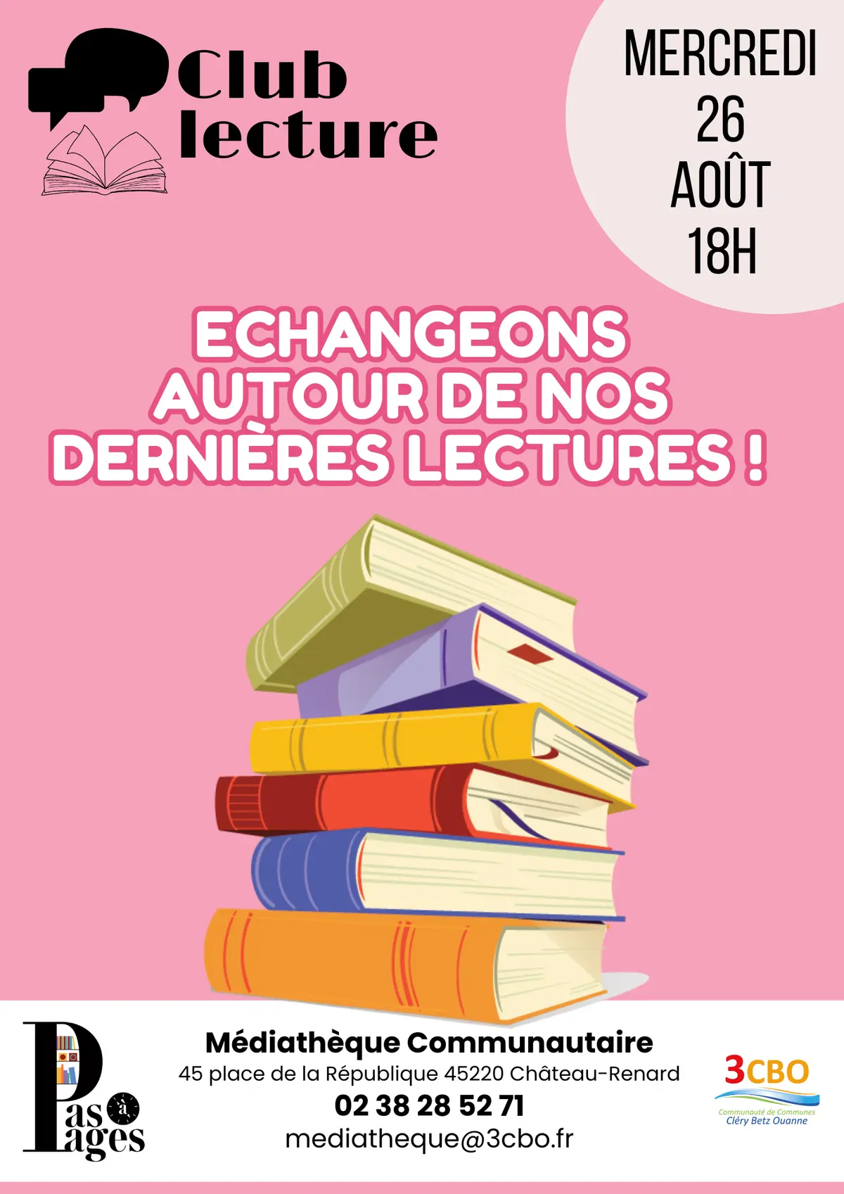 Club Lecture adulte