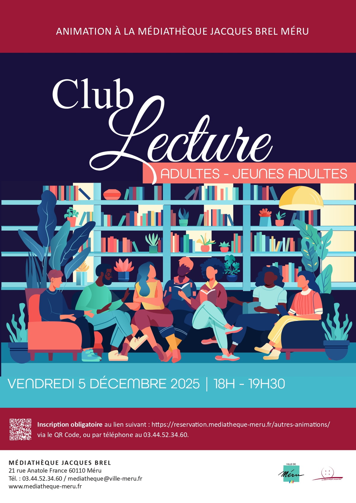 Club lecture adultes