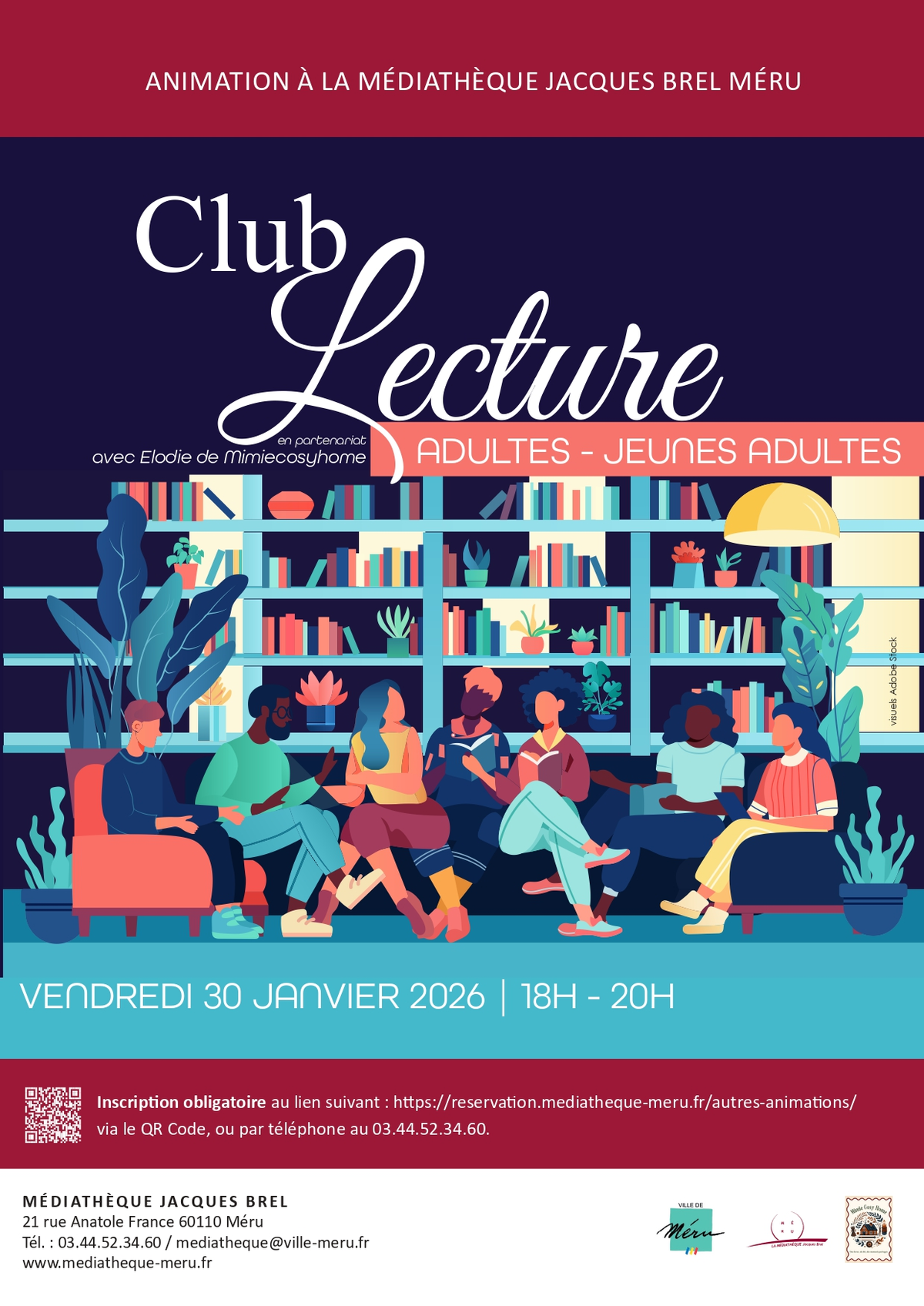 Club lecture adultes