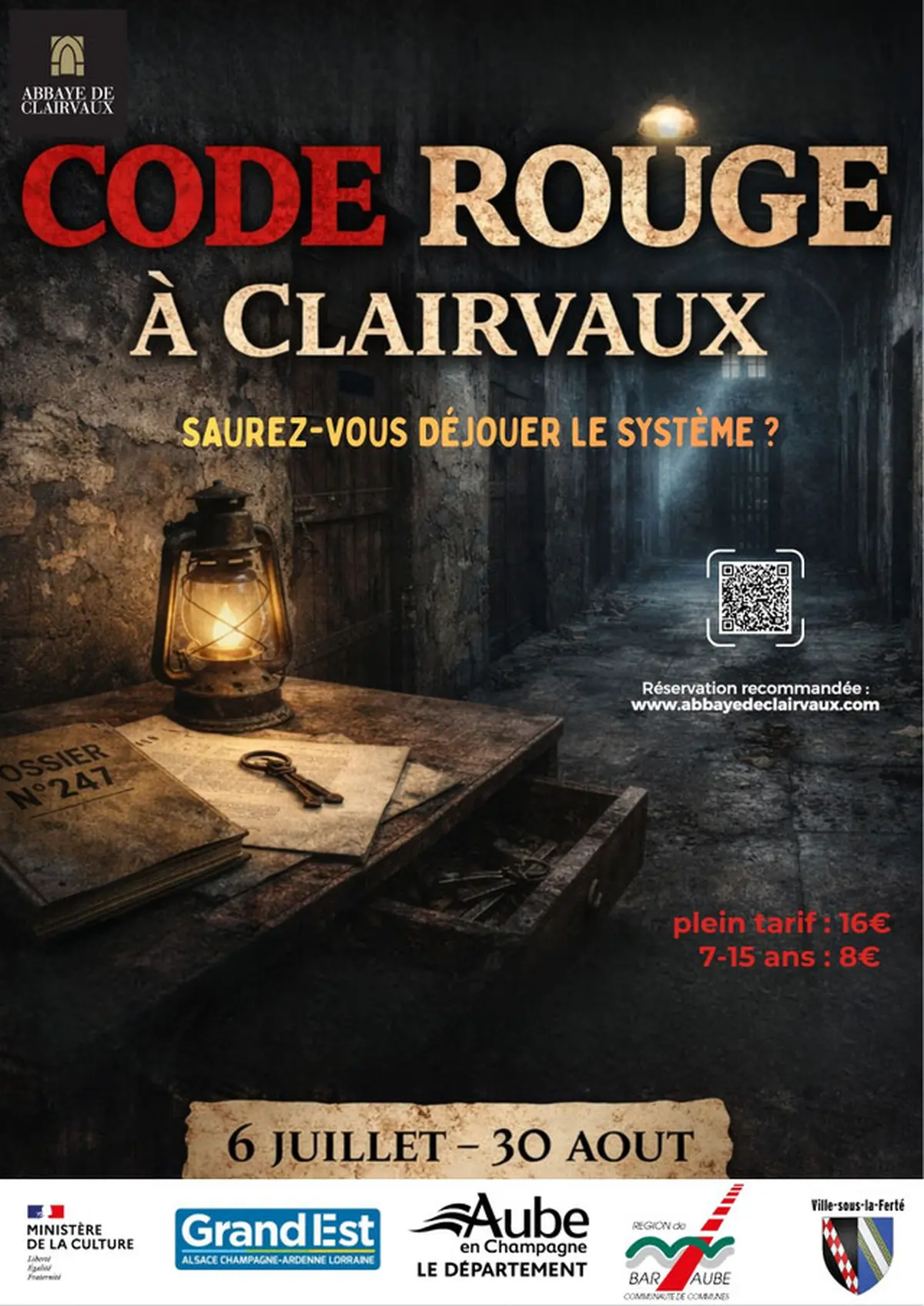 Cluedo - Code Rouge à Clairvaux