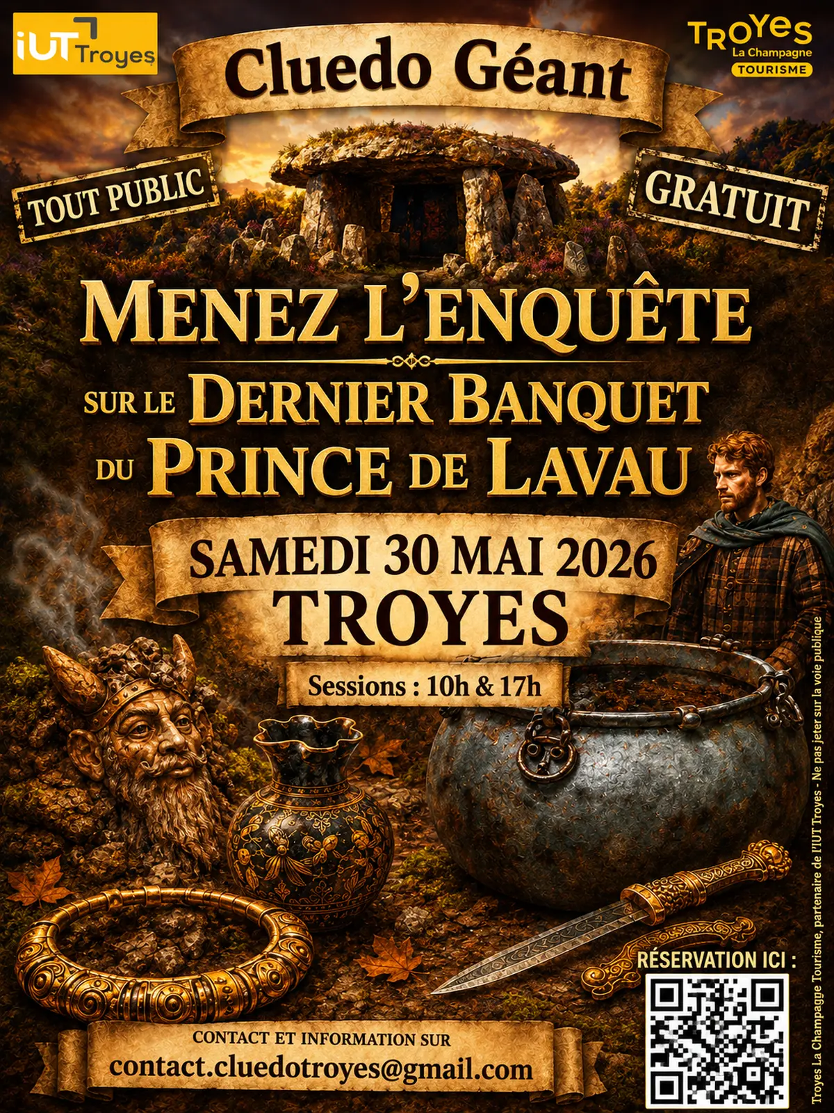 Cluedo Géant - Le Dernier Banquet du Prince de Lavau
