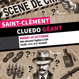 Cluedo géant Scène de crime 