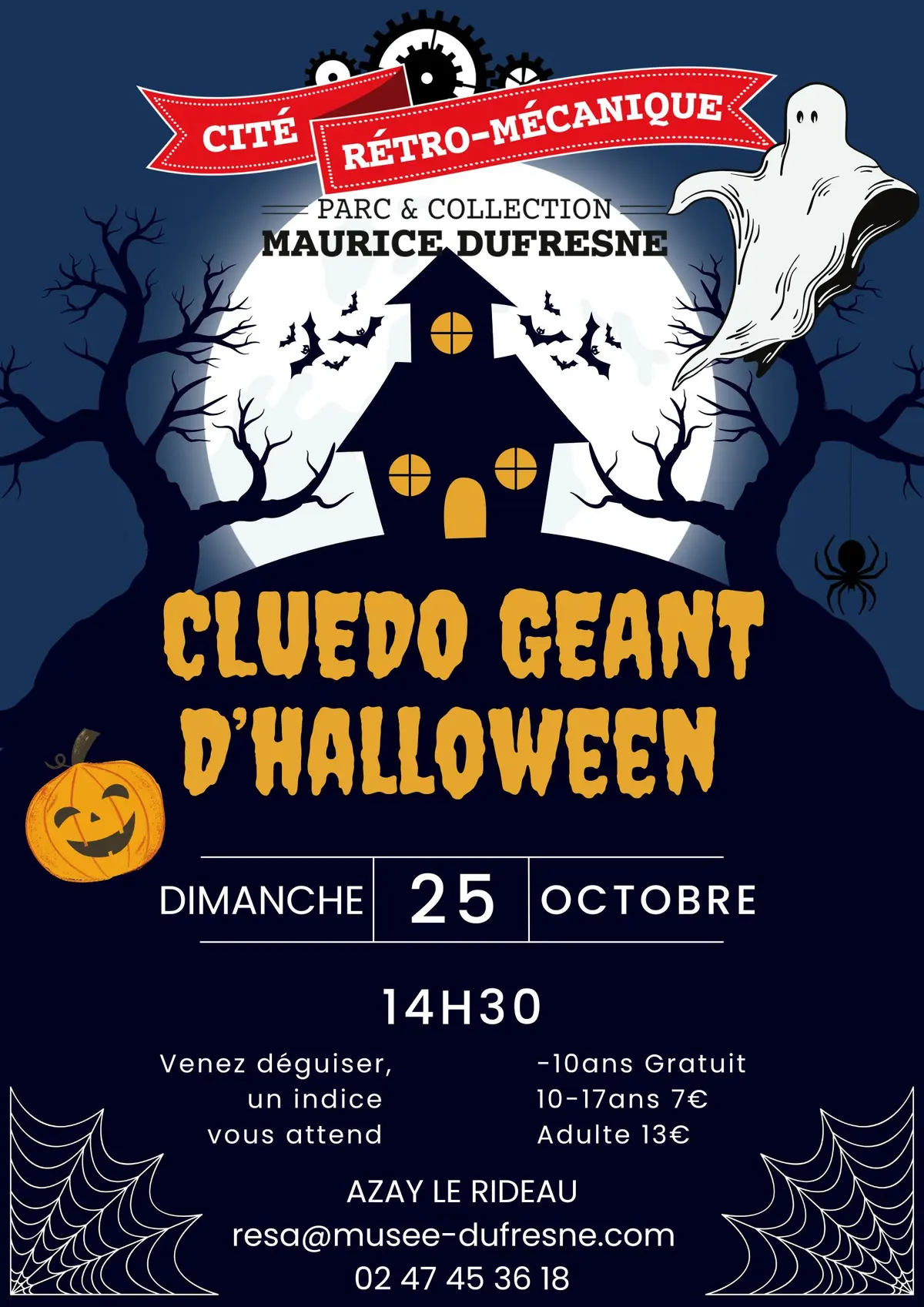 Cluedo Géant Spécial HALLOWEEN