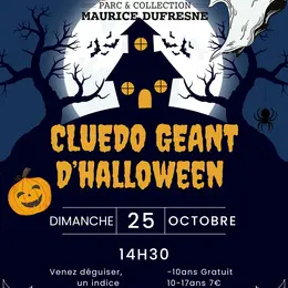 Cluedo Géant Spécial HALLOWEEN