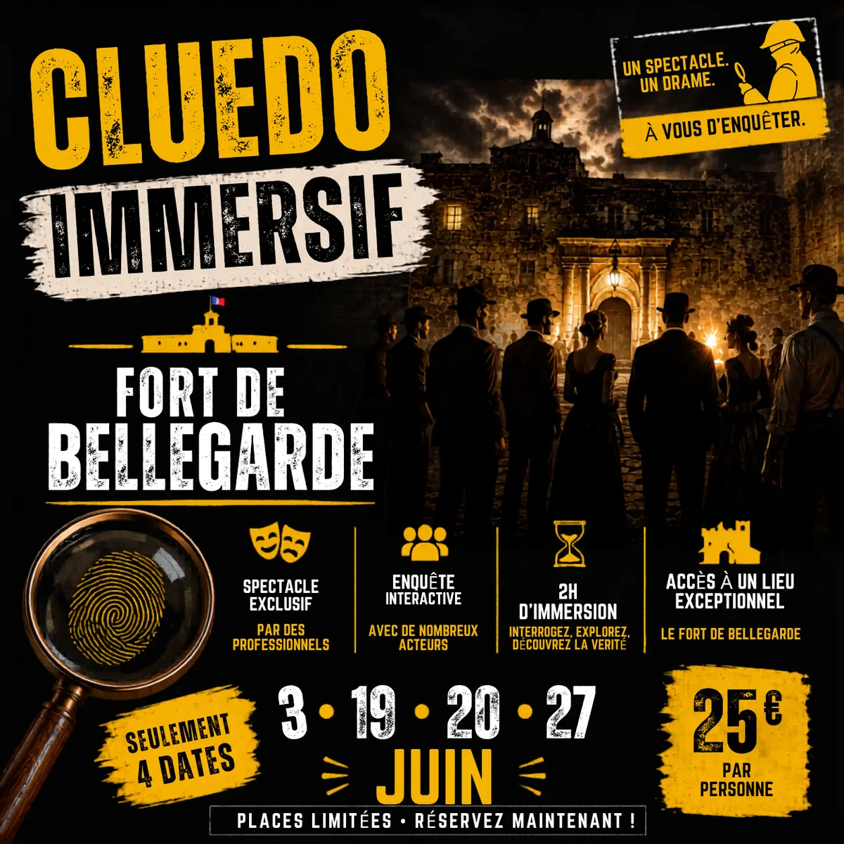 Cluedo Grandeur Nature Au Fort De Bellegarde
