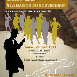 Cluedo® géant à la Maison du Gouverneur