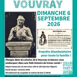 Cluedo® Patrimoine à Vouvray