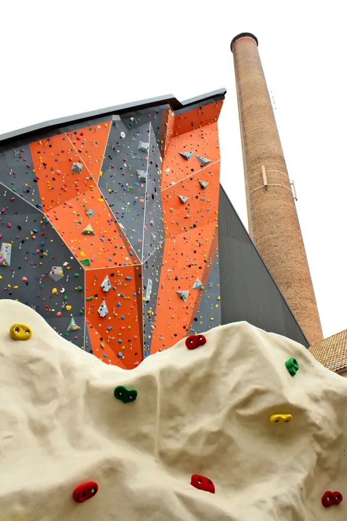 Le Climbing Mulhouse Center, dans les anciennes usines de DMC