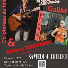 Co-plateau féminin, Galim et Barbara Deschamps