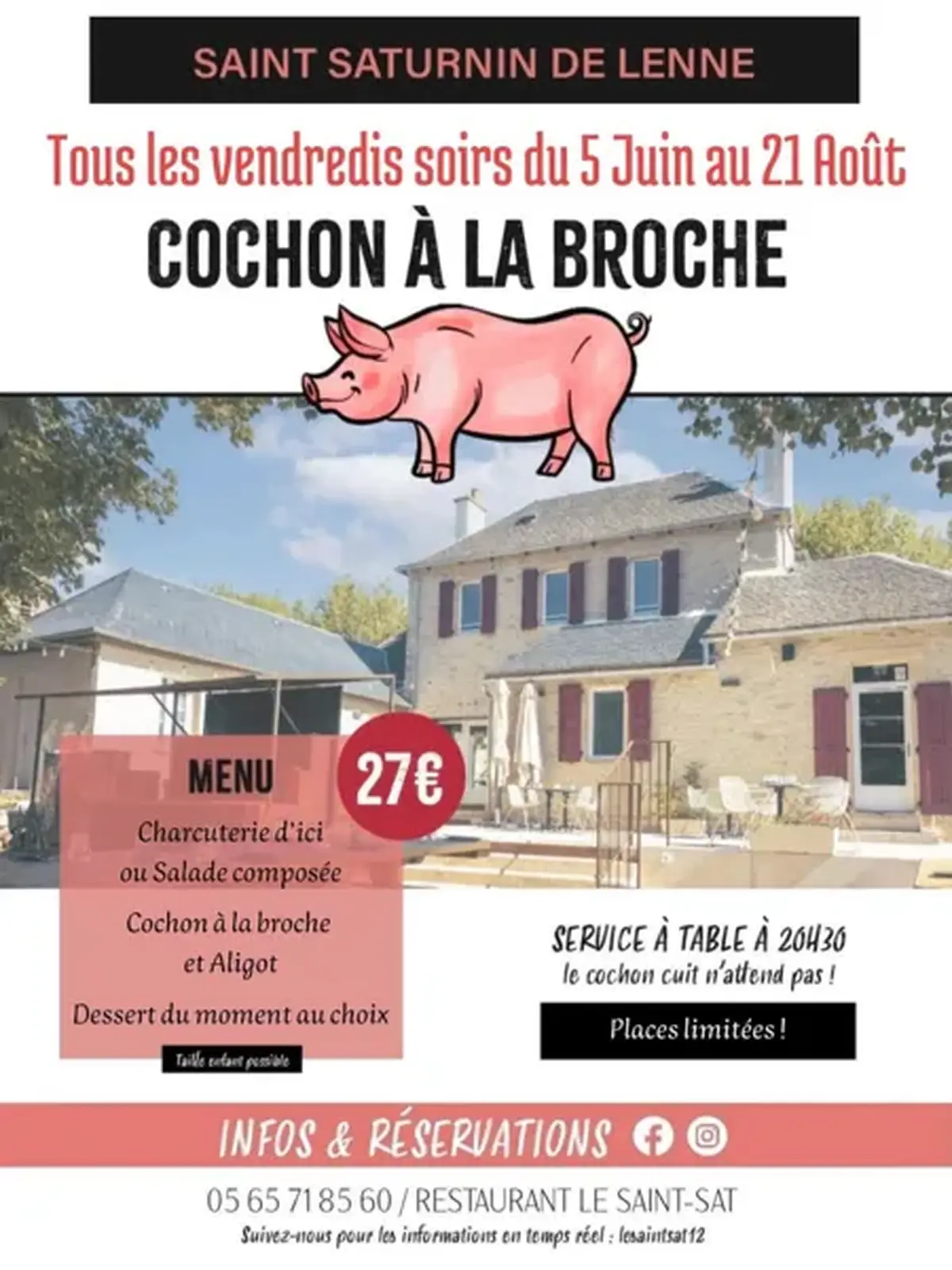Cochon à la broche