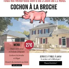 Cochon à la broche