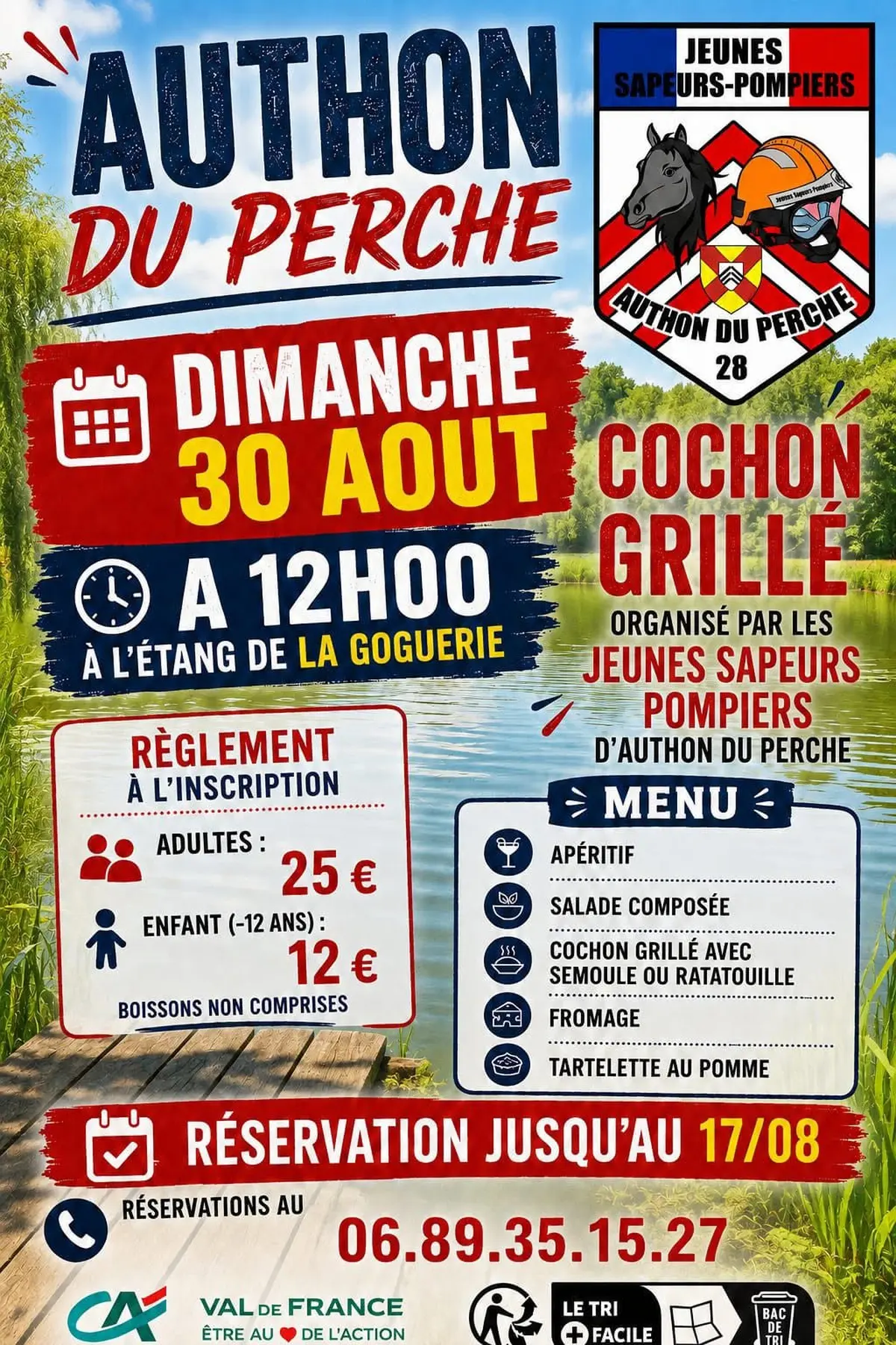 Cochon grillé par les jeunes sapeurs pompiers - 2026