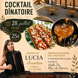 Cocktail dînatoire à l'Auberge du Barrez