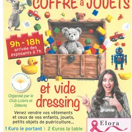 Coffre à jouets et vide-dressing