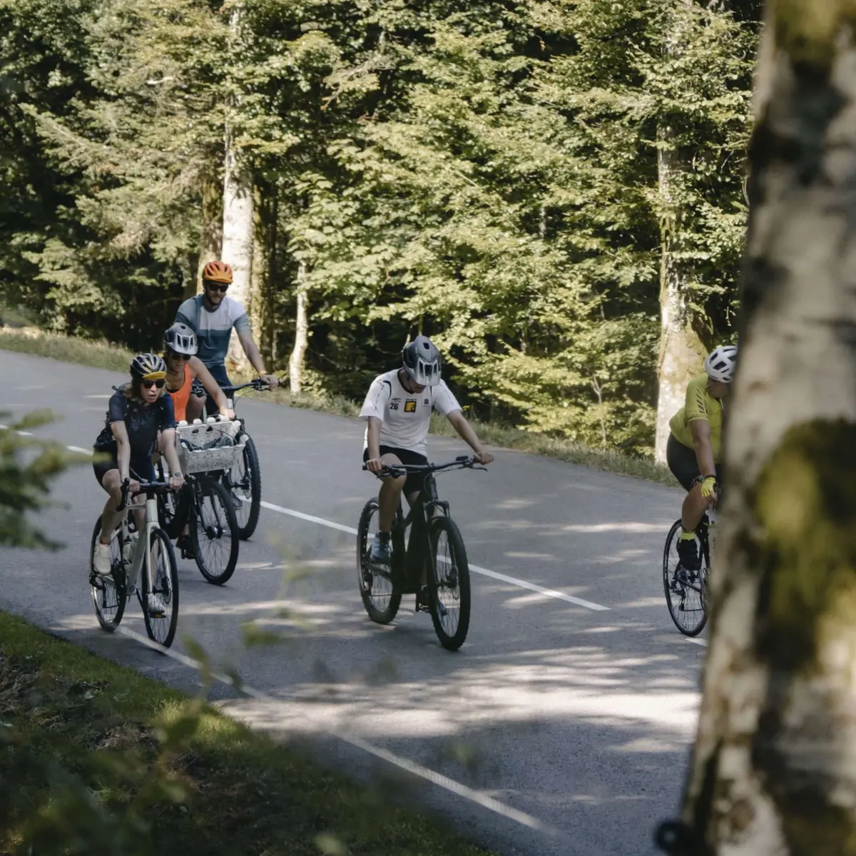 L'ascension du Col d'Oderen à vélo