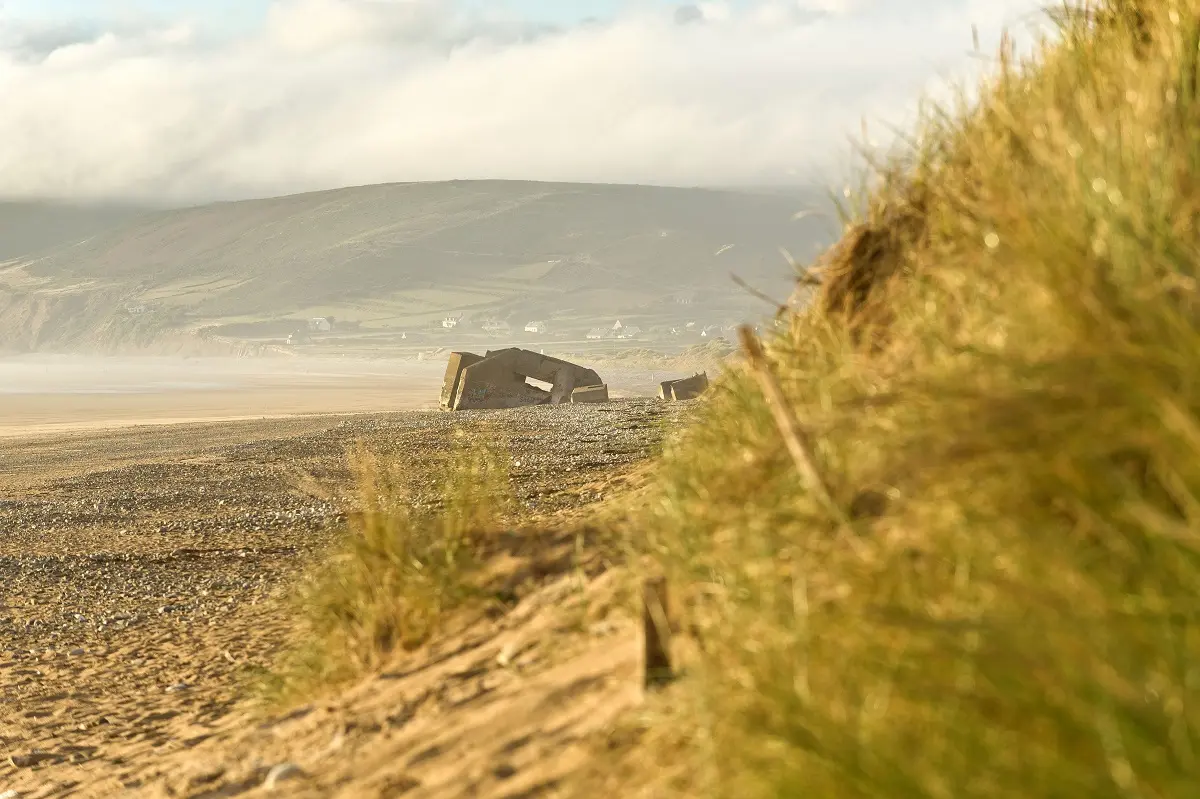 Collecte de déchets - Plage de Biville