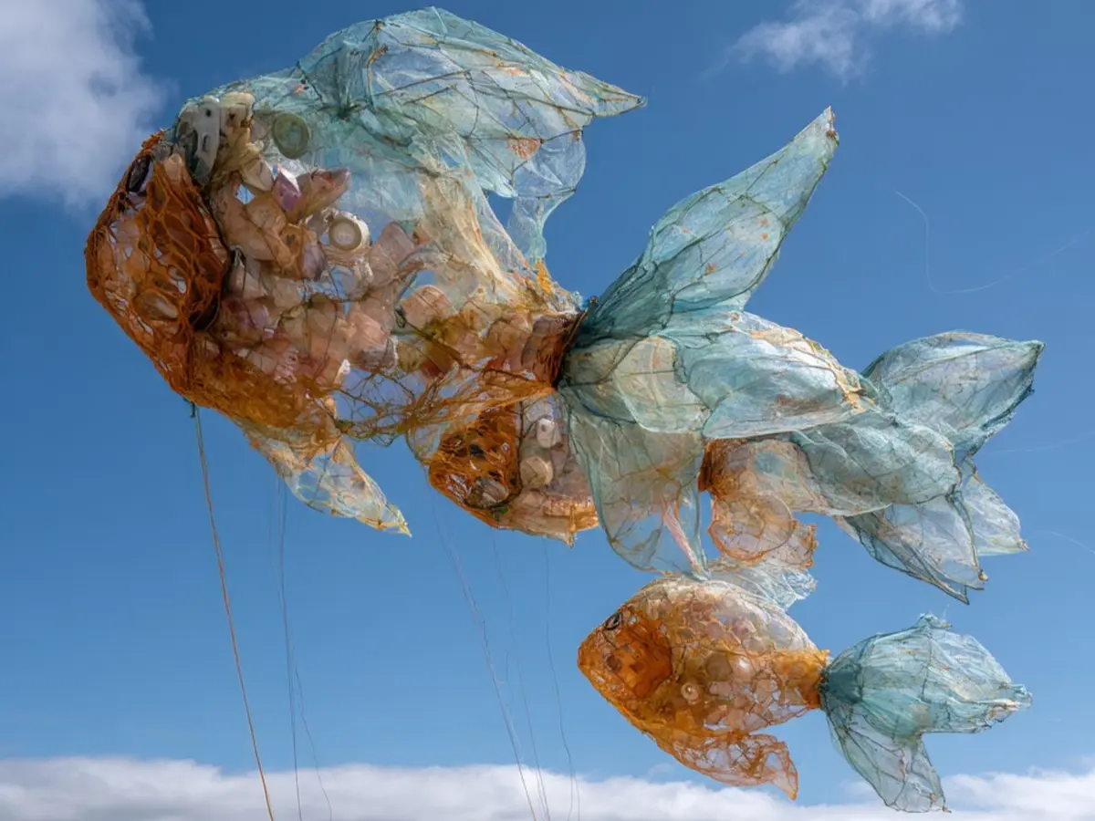 Collecte de déchets - Plage de Quinéville