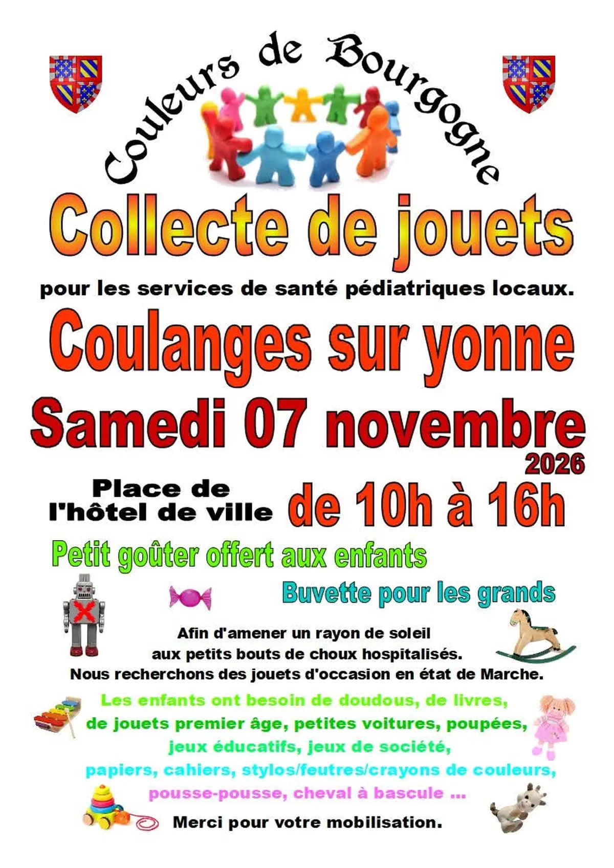 Collecte de jouets