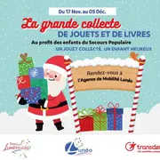 Collecte de jouets et livres