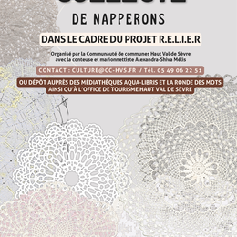 Collecte de napperons - Projet R.E.L.I.E.R