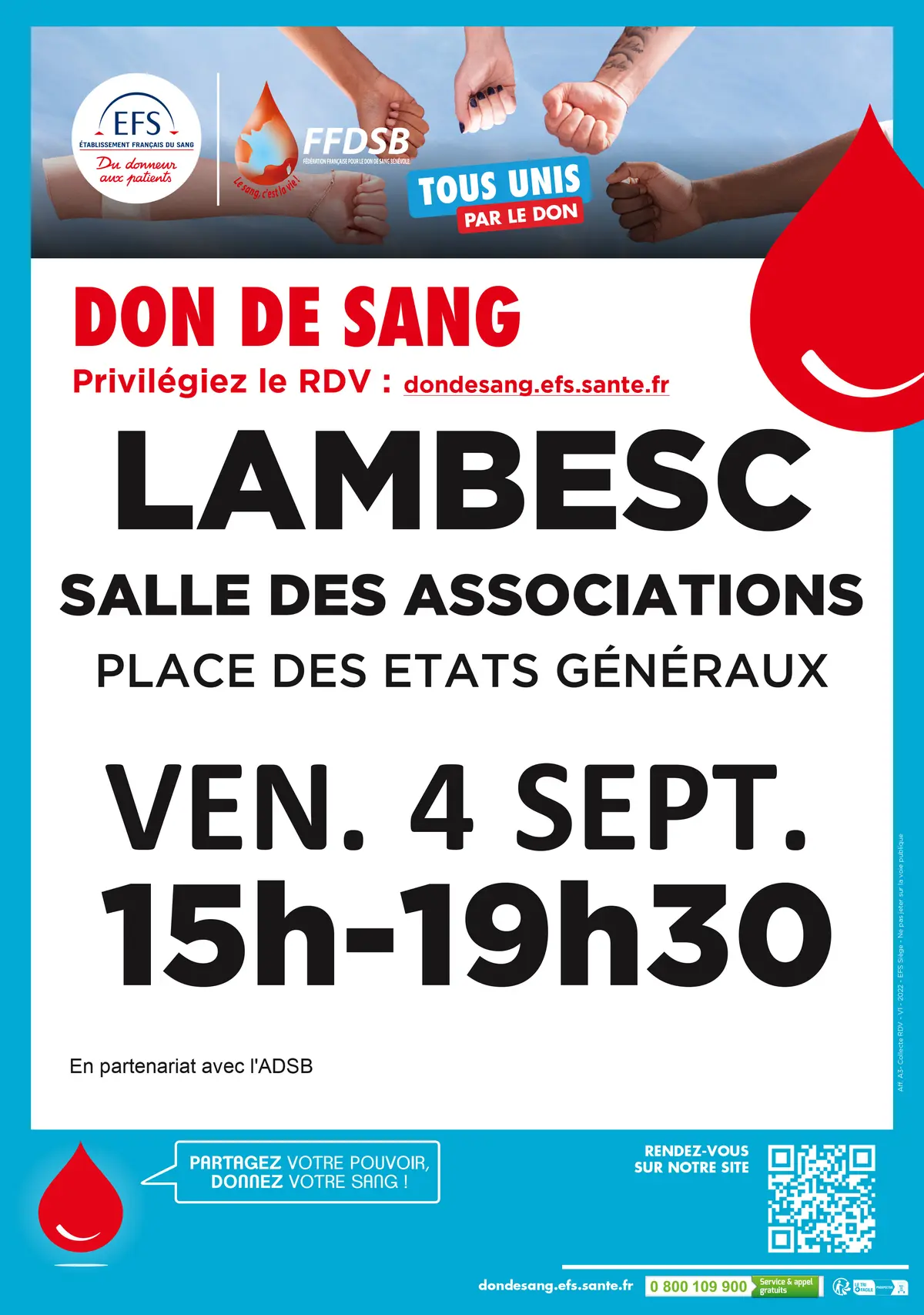 Collecte de sang