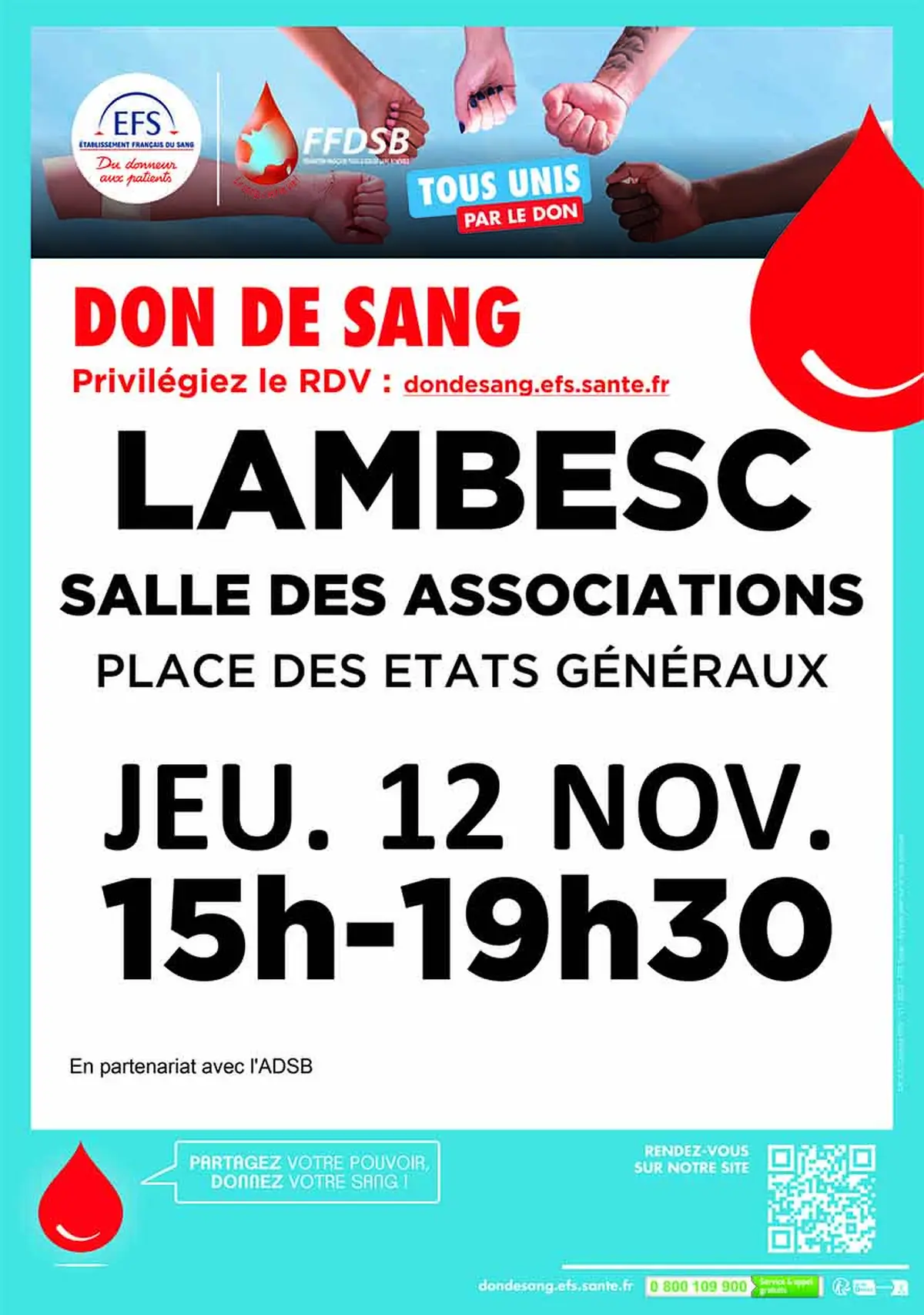 Collecte de sang