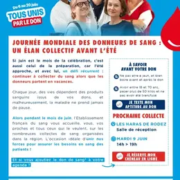 Collecte de sang