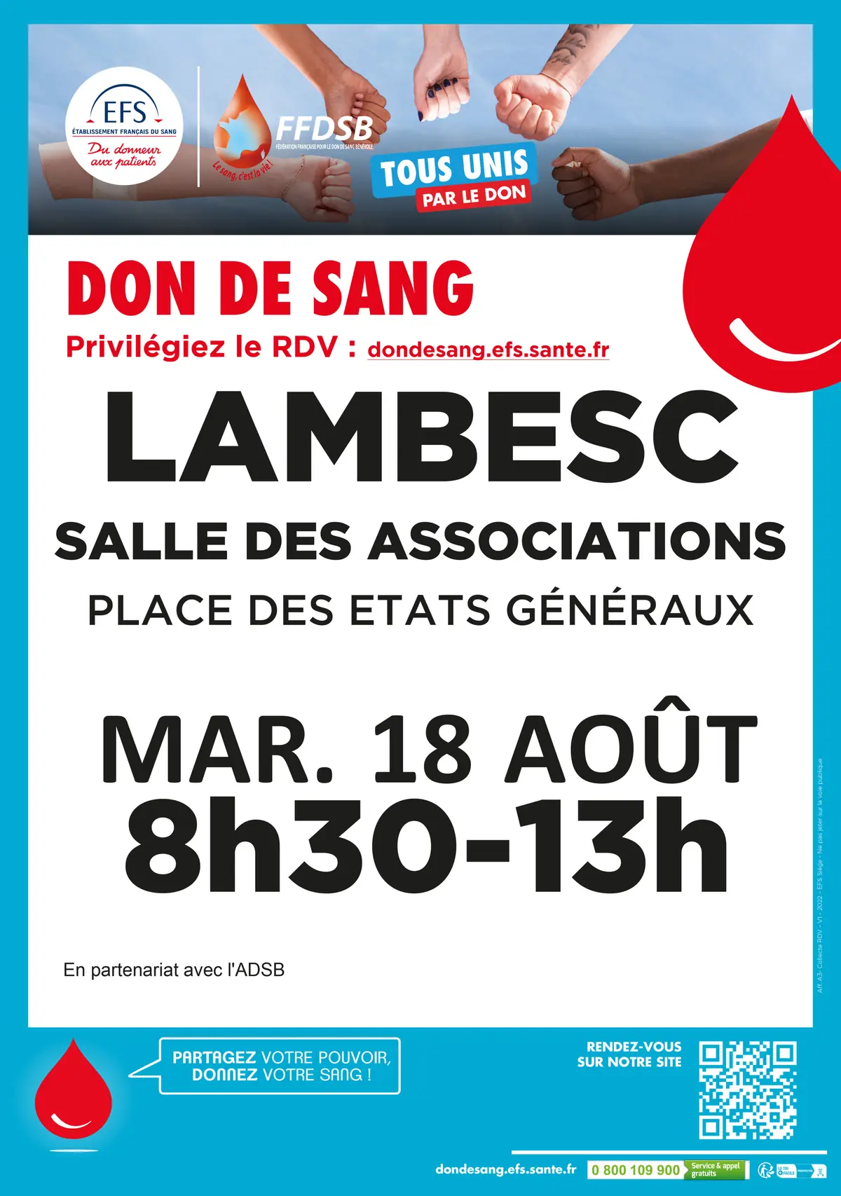 Collecte de sang