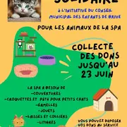 Collecte solidaire pour les animaux de la SPA