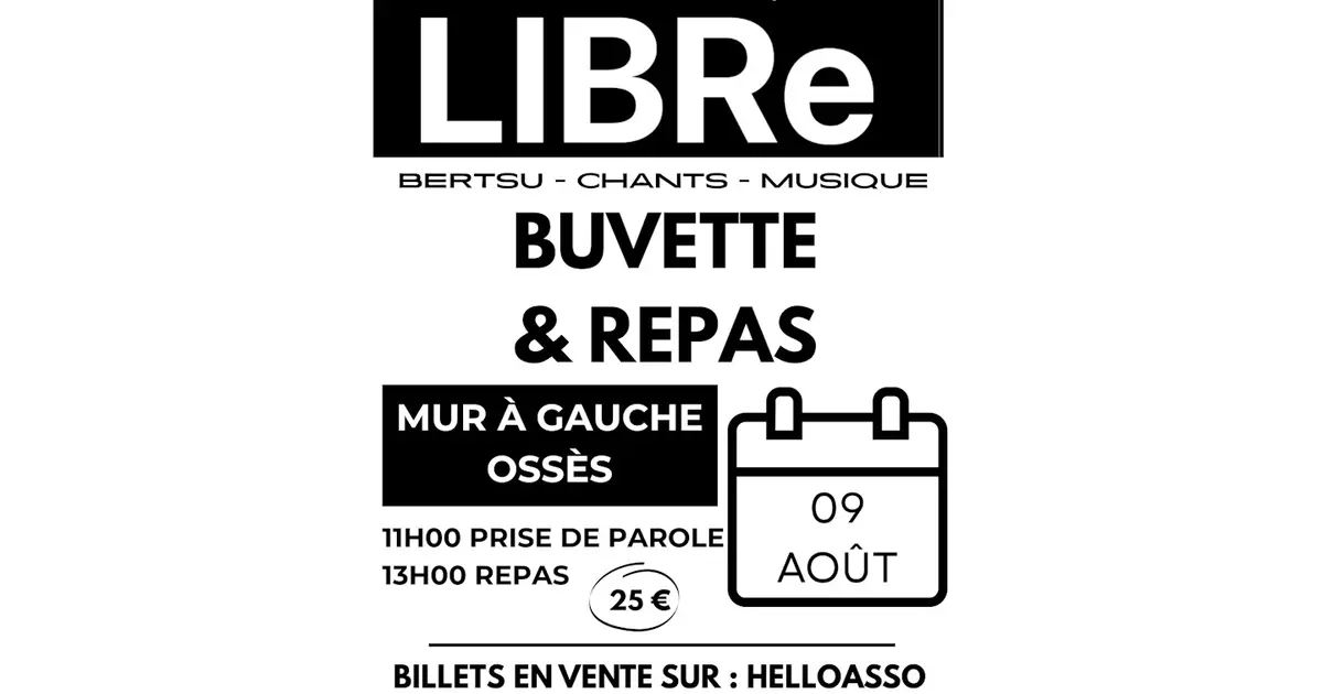 Collectif "Libre" Paysans : repas, chants, musique, bertsu