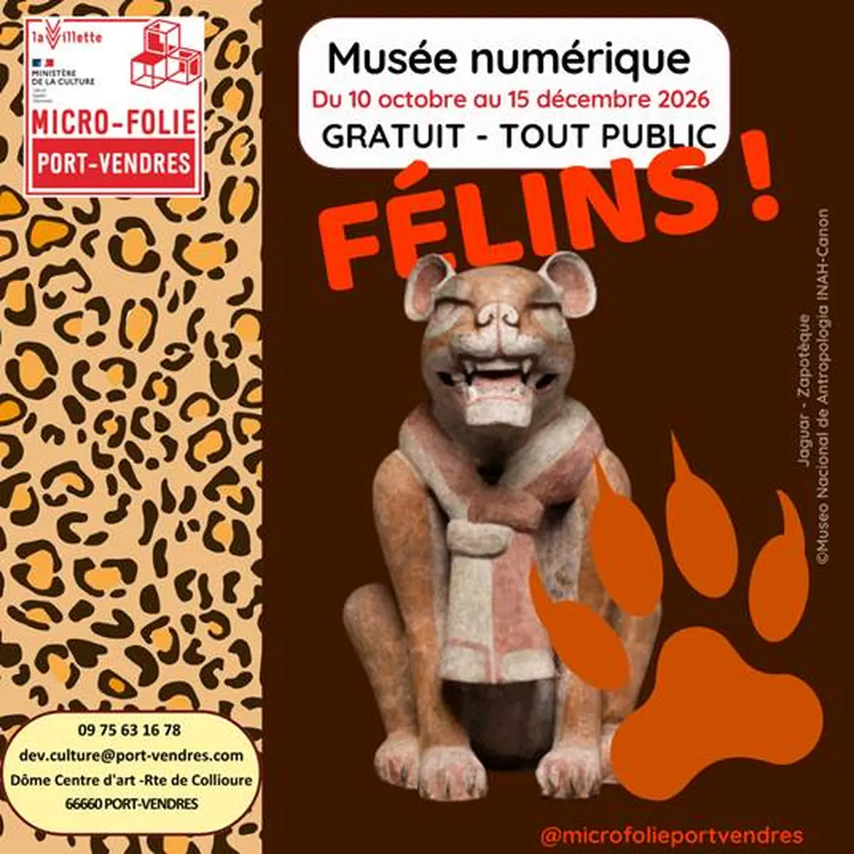 Collection Félins ! Micro-Folie