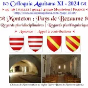 Colloquia Aquitana XI - 2024 : Monteton : Pays de Bezaume