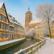 Colmar : une exposition photo gratuite dévoile la ville enneigée dans les années 1930-1950