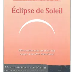 Colméry-Menou : Eclipse de soleil