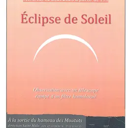Colméry-Menou : Eclipse de soleil