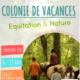 Colonies de vacances équitation et nature