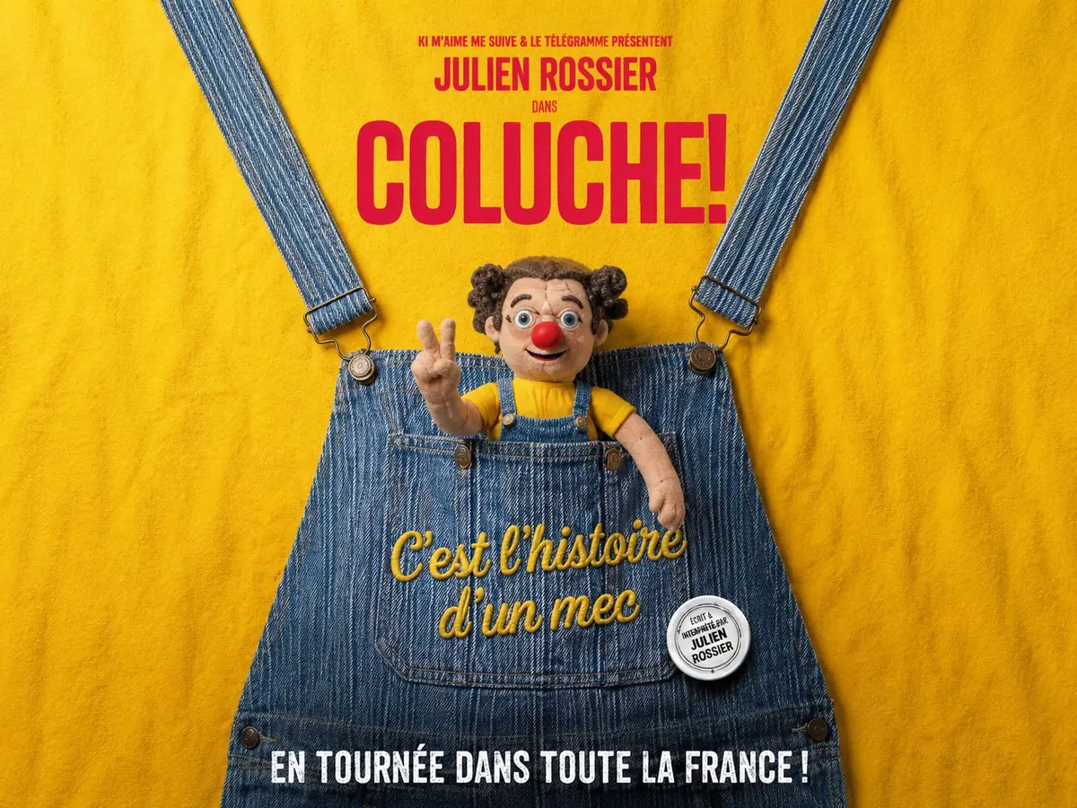 Julien Rossier est Coluche : C'est l'histoire d'un mec