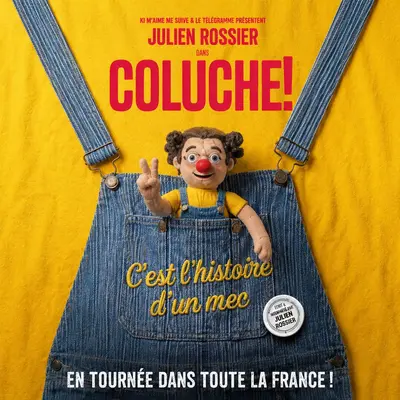 Julien Rossier est Coluche : C'est l'histoire d'un mec