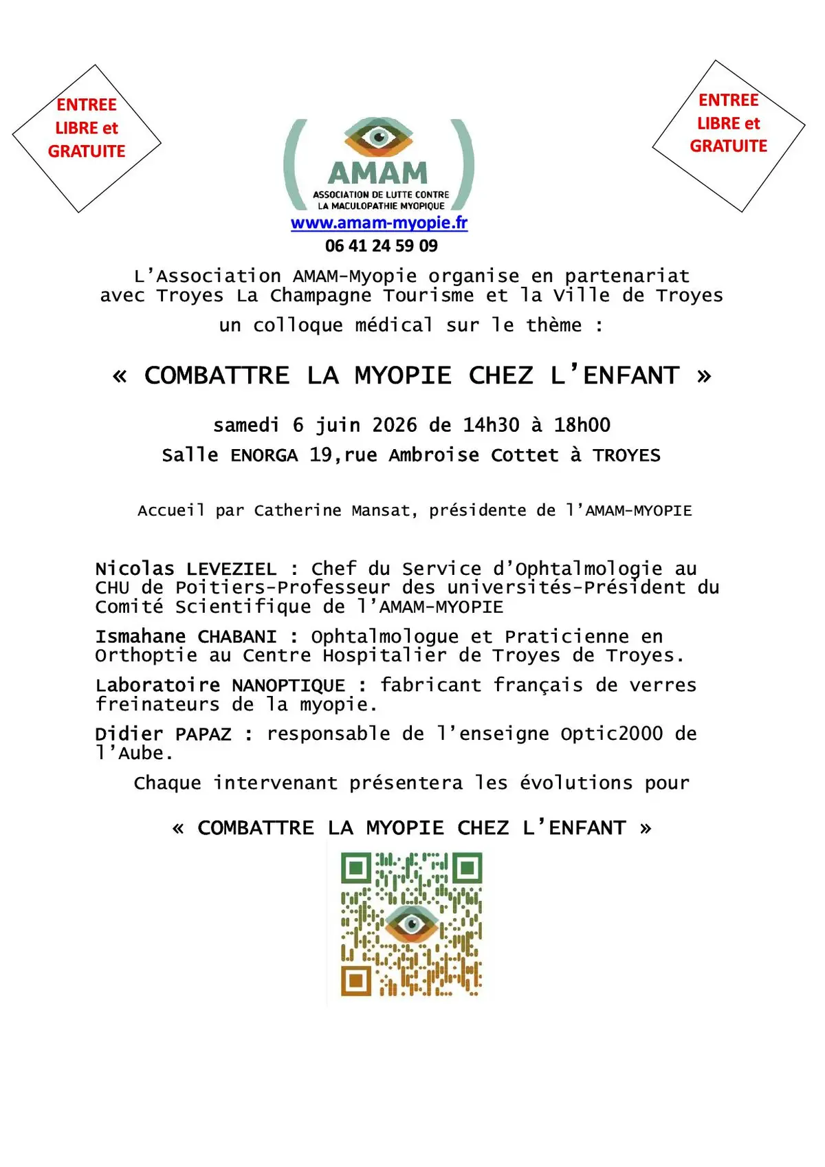 Combattre la myopie chez l’enfant