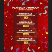 Comédie Club - Soirée jour de l'an avec un plateau d'humour