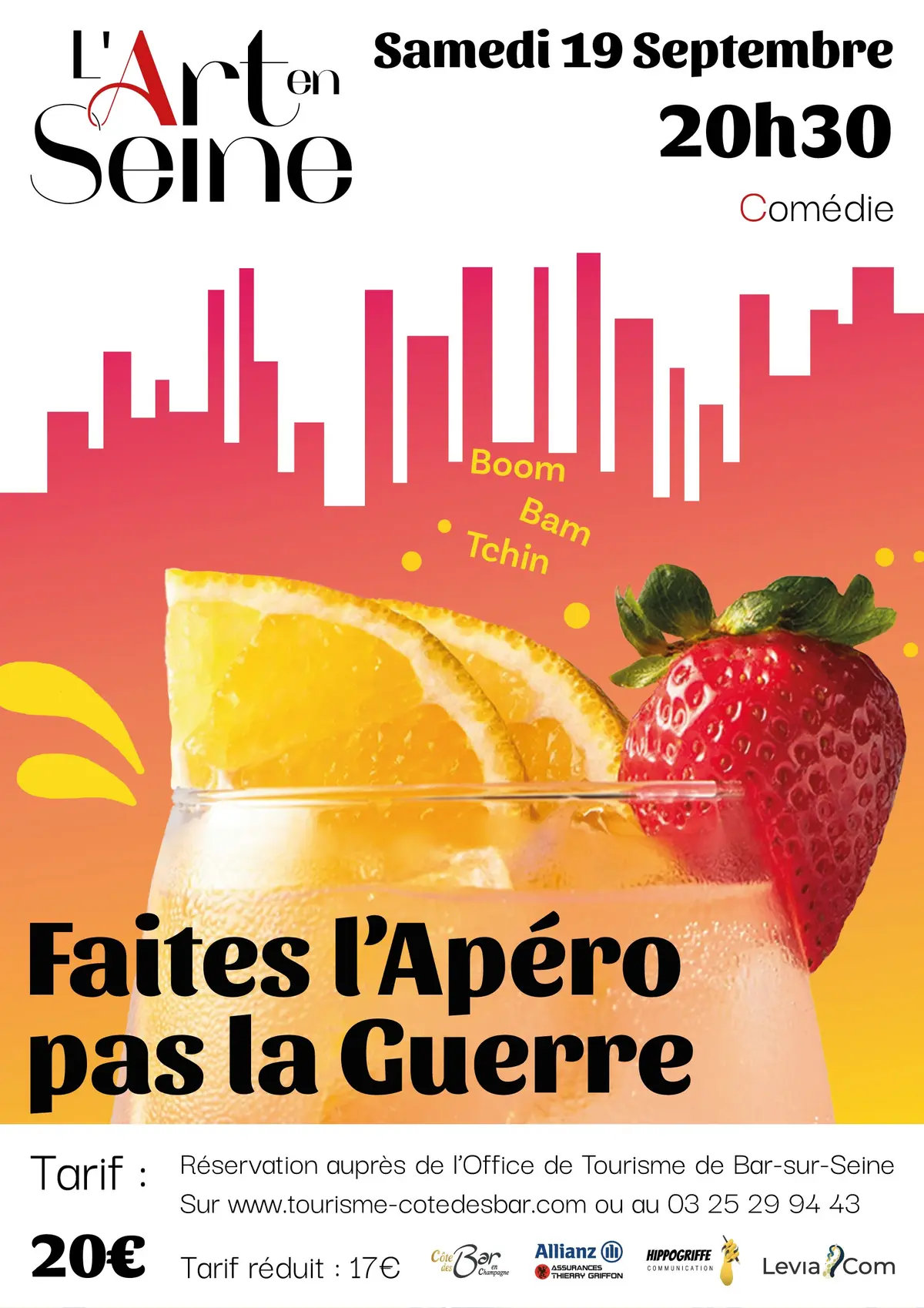 Comédie - Faites l’Apéro pas la Guerre