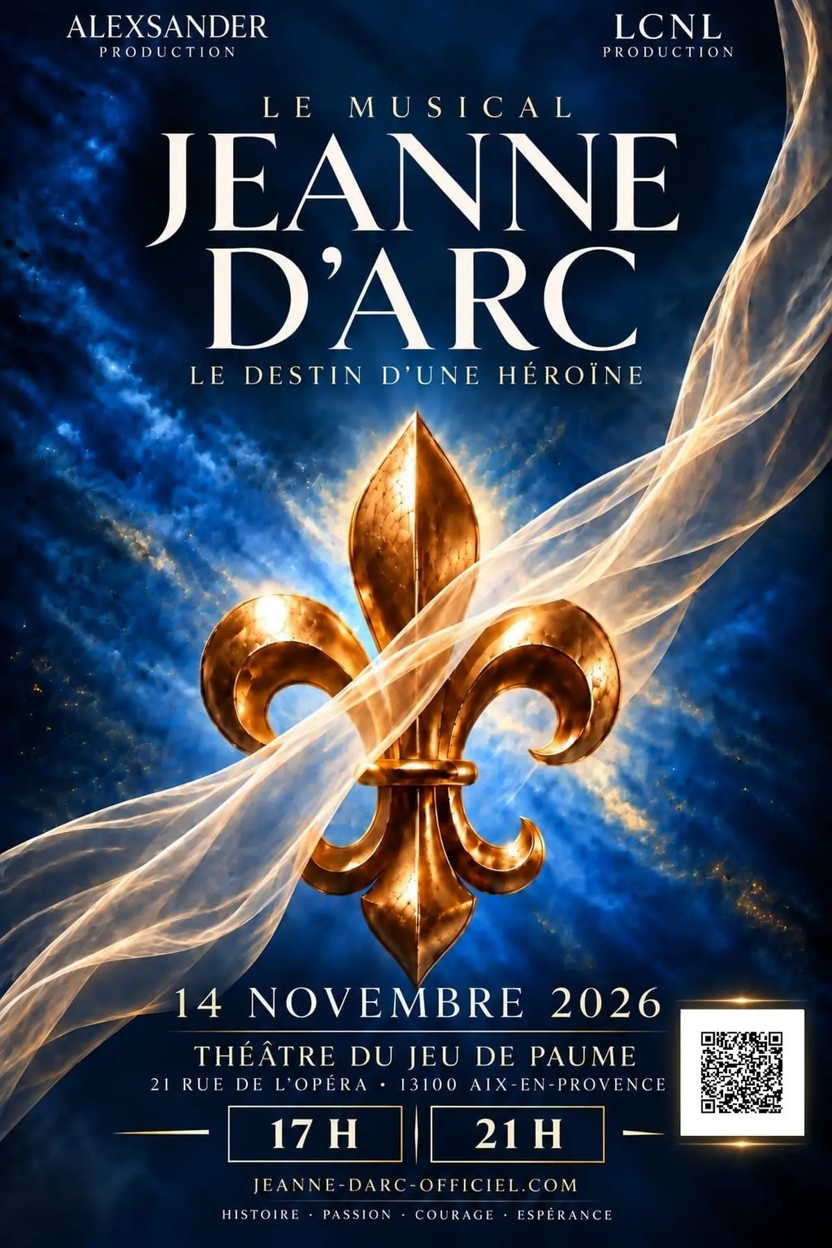 Comédie musicale - Jeanne d'Arc Le Destin d'une héroïne