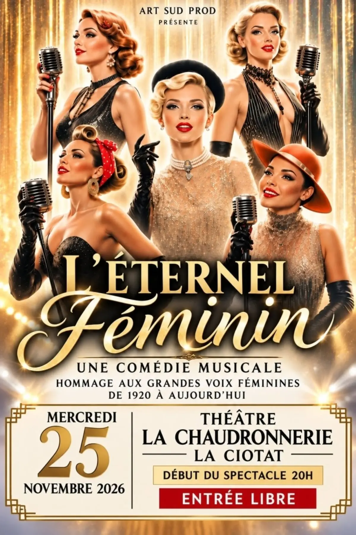 Comédie musicale L'Eternel Féminin