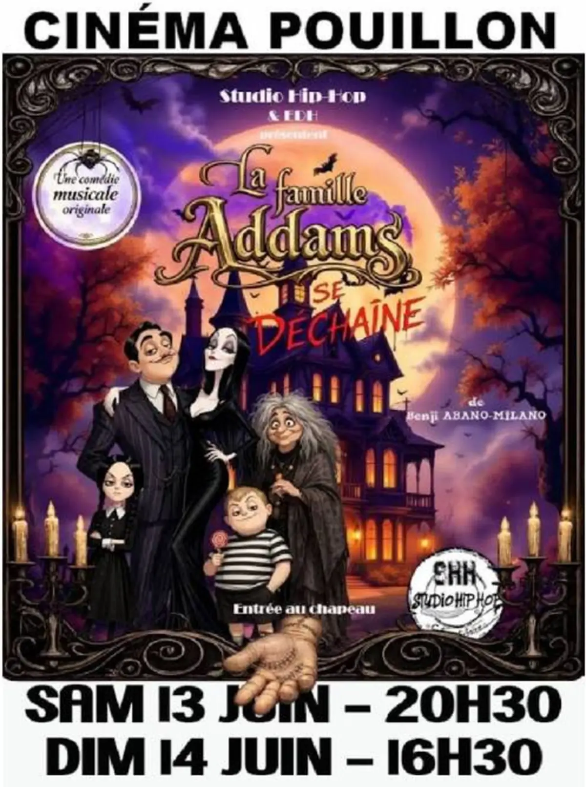 Comédie Musicale La famille Adams se déchaine