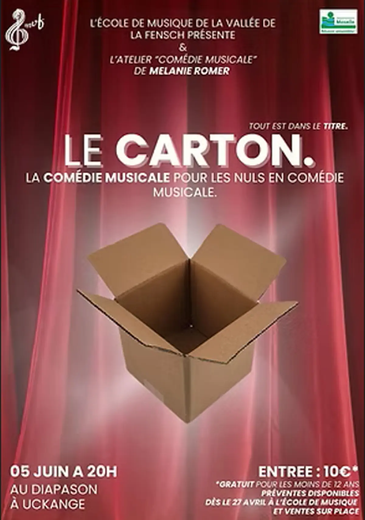 Comédie musicale le carton