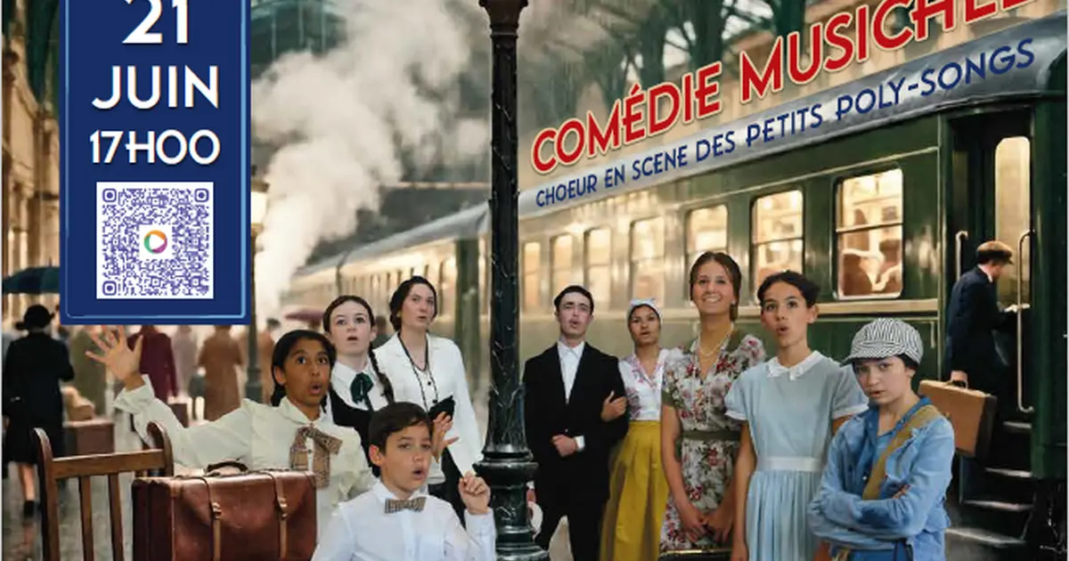 comédie musicale singing in the Train